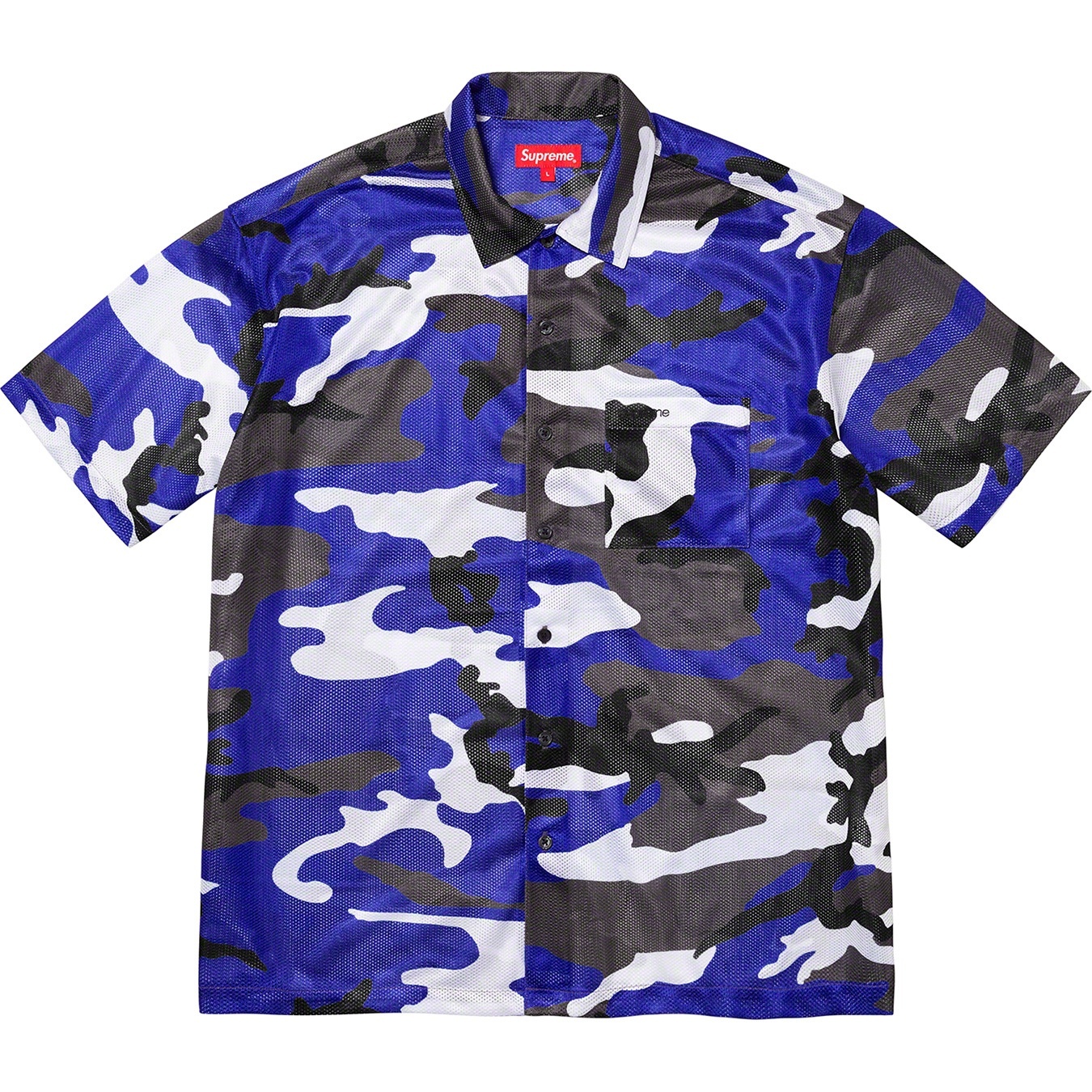Camo Mesh S/S Shirt view 4